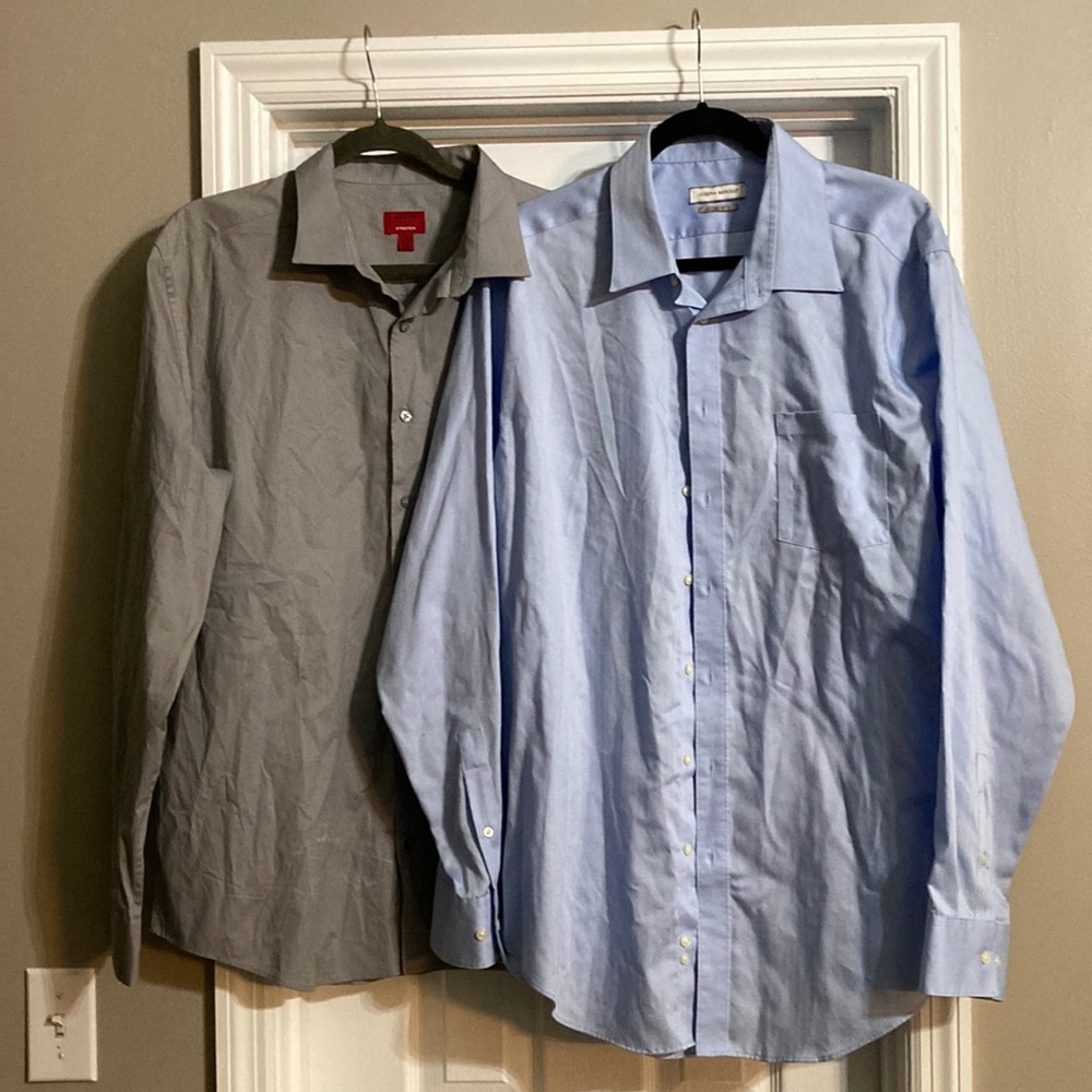 PKG DEAL…Men’s Alfani and Joseph Abboud Shirts 17 1/2 - 37-37
